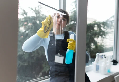 Nettoyage de vitres intérieures et extérieures à Lanvaudan
